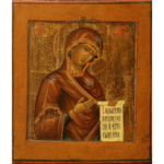 icona russa madre di dio della deesis xix secolo